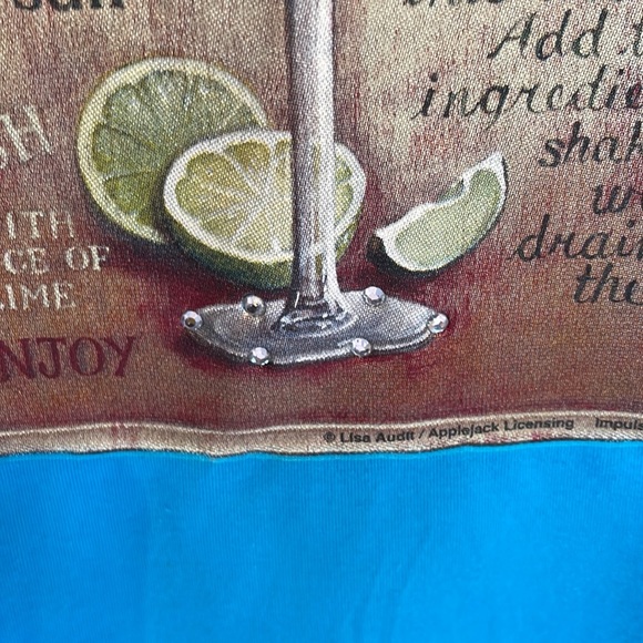 Susan Lawrence Margarita Shirt Womens Large - Picture 4 of 8